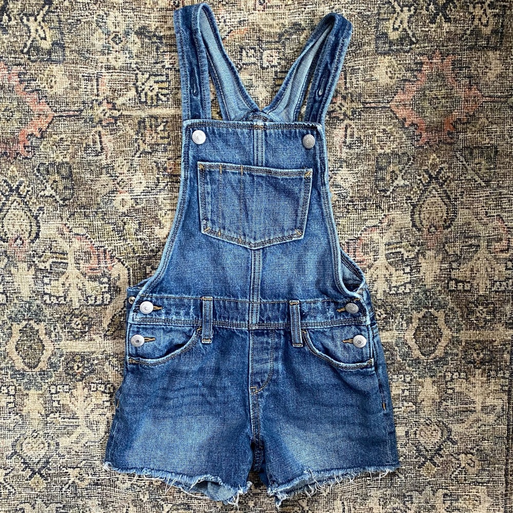 Denim overalls